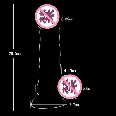 Female Realistic Skin Silicone Super Large Dildo Suction Cup G Point Vibrator Huge Cock Big Dick Sex Toys for Women