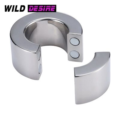 New Penis Ring Weight BallStretcher Scrotum Testicle Pendant Rings Magnetic Heavy Cockring Physical Exercise Sex Tools Adult 18+