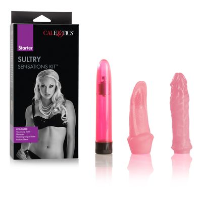 California Exotics - Starter Sultry Sensations Vibrator Kit (Pink)