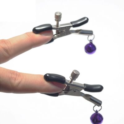 1 Pair Nipple Clamps Clips Jewellery Bust Massager Stimulate Sex Toy Flirt sexual pleasure Products erotic toys Adult games