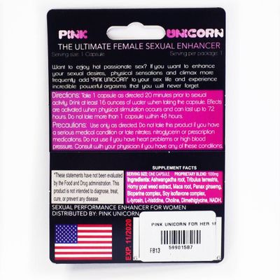 Pink Unicorn For Her 1 Pack
