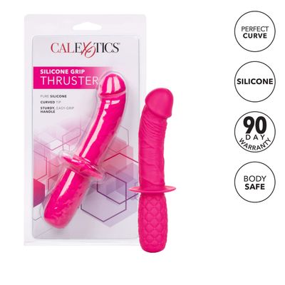 California Exotics - Silicone Grip Thruster Dildo (Pink)