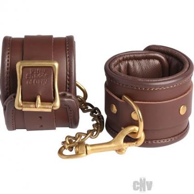 Fifty Shades Red Room Brown Wrist Cuffs