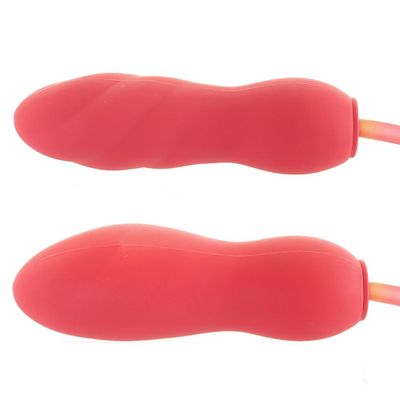 Ouch! Inflatable Vibrating Silicone Twist