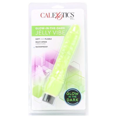 Glow-In-The-Dark Jelly Penis Vibe