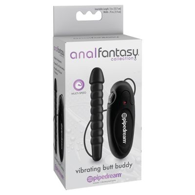 Pipedream - Anal Fantasy Collection Vibrating Butt Buddy (Black)