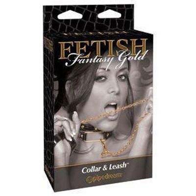 Pipedream - Fetish Fantasy Gold Collar & Leash