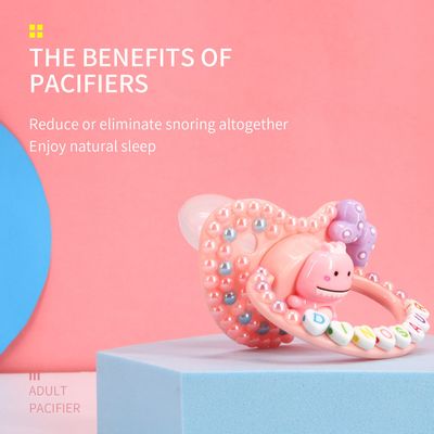 TEN@NIGHT Adult Baby Size Pacifier ABDL Soft Silicone BPA Free Adult Size Pacifier DDLG Daddy Girl Dummy Dom Little Space