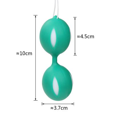 Female Smart Duotone Ben Wa Ball Weighted Female Kegel Vaginal Tight Exercise Machine Vibrators Sex Toys for Women