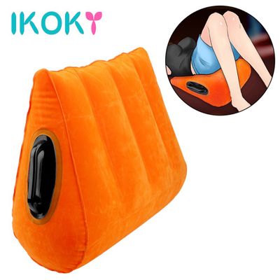 IKOKY Sex Pillow Inflatable Sex Furniture Erotic Sofa Adult Games Love Position Magic Sex Cushion Sex Toys For Couples