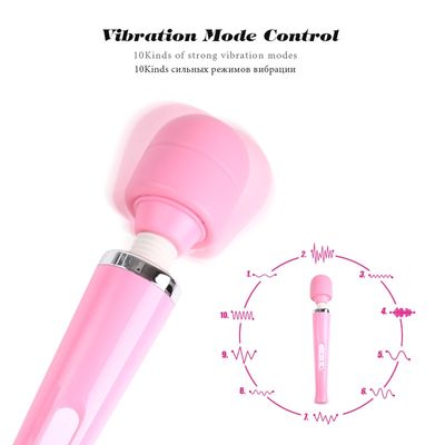 AV Magic Massgaer Wand Vibrator For  Women G-Spot Vibrators USB Charge 10 Speed Vibration Sexy Clit Vibrator Sex Toys for Women