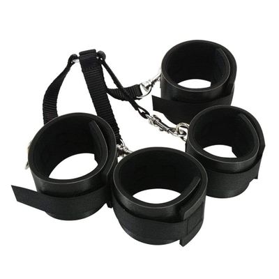 NPG - Beginners Soft SM No 10 Restraint Cuffs (Black)