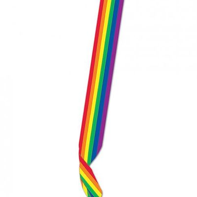 Pride Satin Sash &#8211; Rainbow