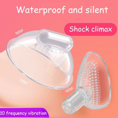 10 Frequency Nipple Vibrator Pussy Pump For Women Vagina Sucker Breast Sucking Clitoris Stimulator Breast Enlargement Sextoy