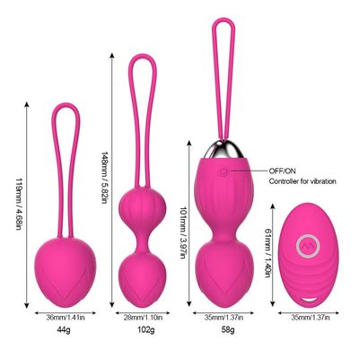 Vaginal Ball Vibrating eggs Sex Toy for Women Smart Female Kegel Ball, Ben Wa Ball Vagina Tighten Massage Exercise Geisha Ball