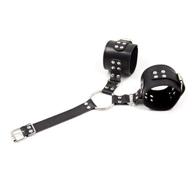 HOT BDSM Bondage Leather Queen's Handcuffs for Couples Gay Bdsm Bondage PU Leather Erotic Toys