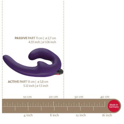 Fun Factory - ShareVibe Couple's Strap-On Vibrator (Dark Violet)