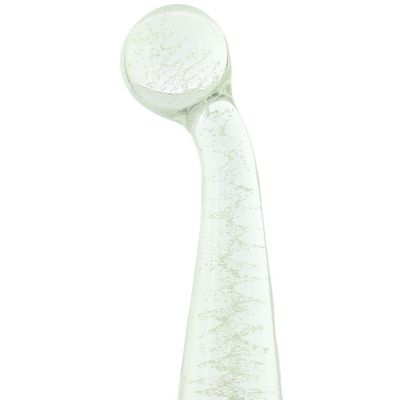 Firefly Glow in the Dark Glass G-Spot Wand Dildo