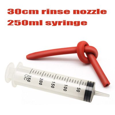 250ml syringe and A