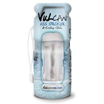 Topco - Vulcan Glide Ice Ass Stroker with Cooling Glide (Clear)