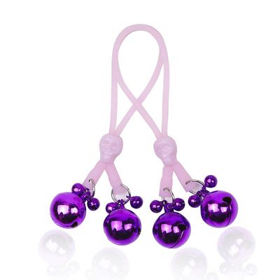 Bell Breast Clip Nipple Clamps Adult Novelty Sex Product Luminous Rope Milk Clip Female Flirt Sex Toys for Couples Lover Game