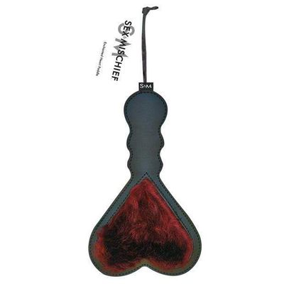 Sex and Mischief - Enchanted Heart Paddle (Black)