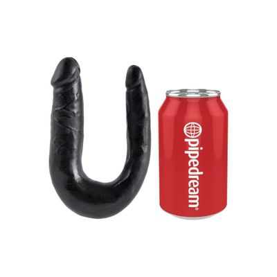 Pipedream - King Cock Double Trouble Dildo Small (Black)