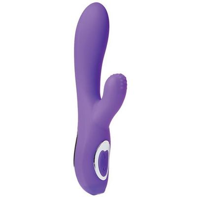 NU - Sensuelle Femme Luxe Rechargeable Rabbit Vibrator (Purple)