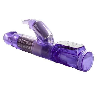 California Exotics - Jack Rabbit Waterproof 5 Rows Jack Rabbit Vibrator (Purple)