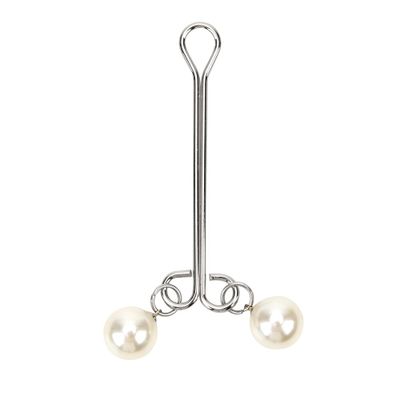 IKOKY 1 Pair Nipple Clamps Pearl Shape Heart Shape Breast Clip Flirting Torture Toys Adult Games Sex Toy for Women Couples