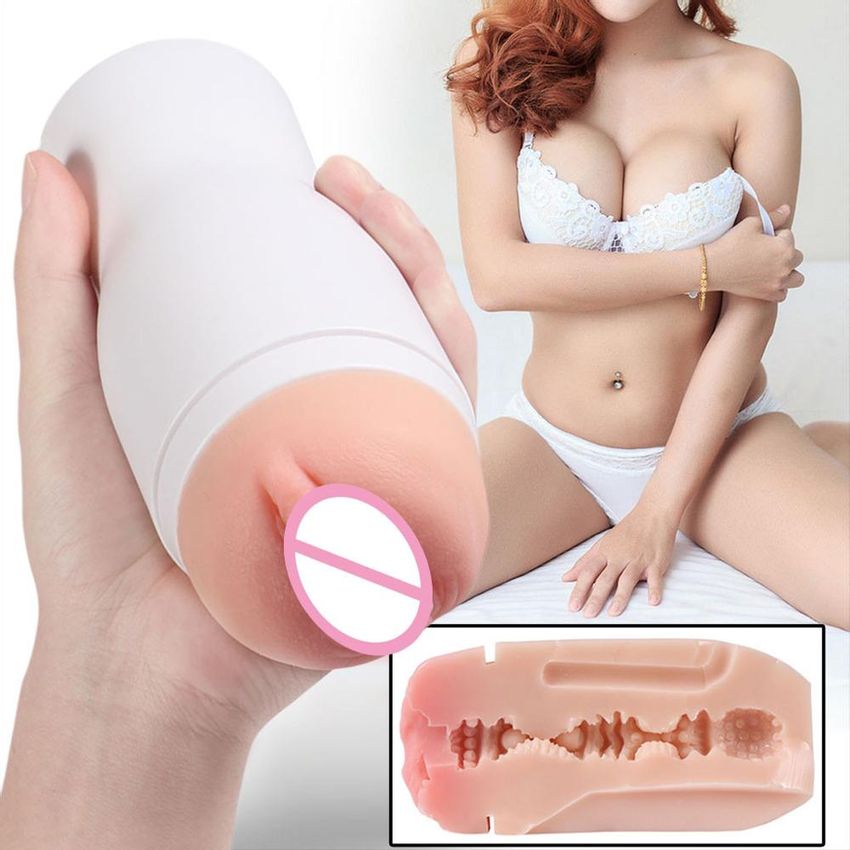 Buy Vagina Real Pussy Model Male Masturbator Aircraft Cup Artificial